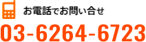 お電話でお問い合せ 03-5643-3901